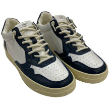 Lade das Bild in den Galerie-Viewer, OS1811 Navy OOG Leder Sneakers
