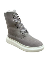 Lade das Bild in den Galerie-Viewer, OB9902 Smoke Grey OOG Damen Leder Boots
