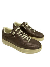 Lade das Bild in den Galerie-Viewer, OS1811 Smoke Brown OOG Leder Sneakers

