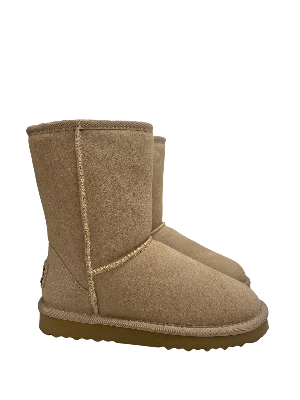 OB5825 Classic OOG Leder Boots Beige – OOG Fashion Lifestyle