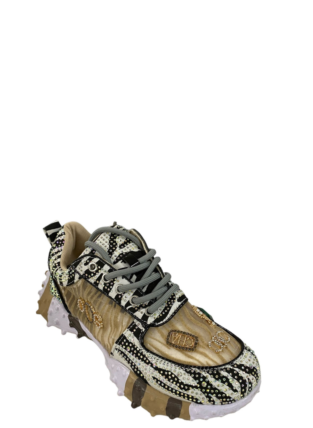 AQ720 Zebra OOG Damen Sneaker (EU)