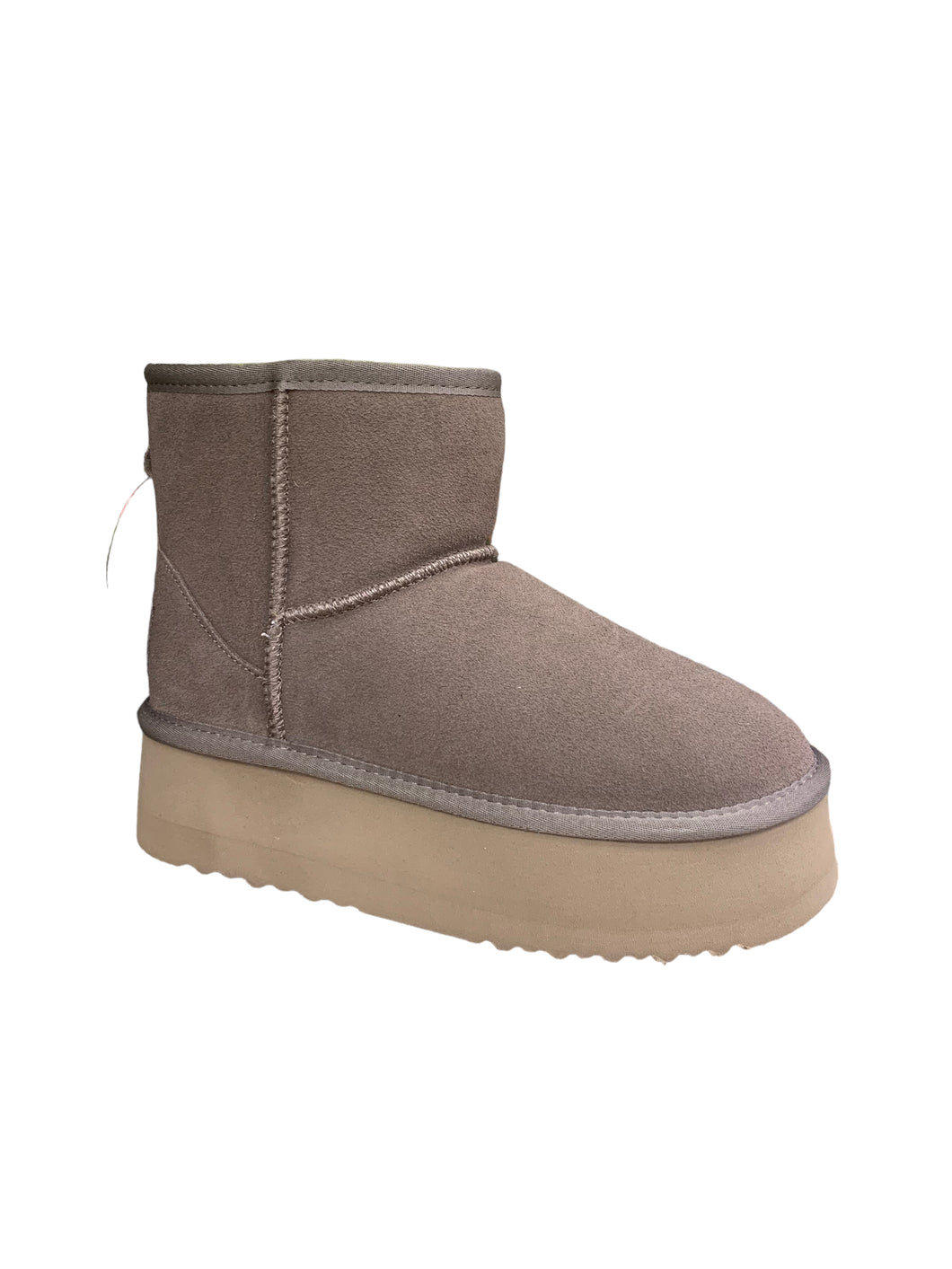 OB5864 OOG Mini Lederboots mit Plateau