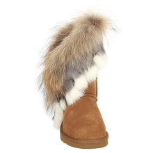 Lade das Bild in den Galerie-Viewer, OB8020 Camel OOG Damen Fellboots

